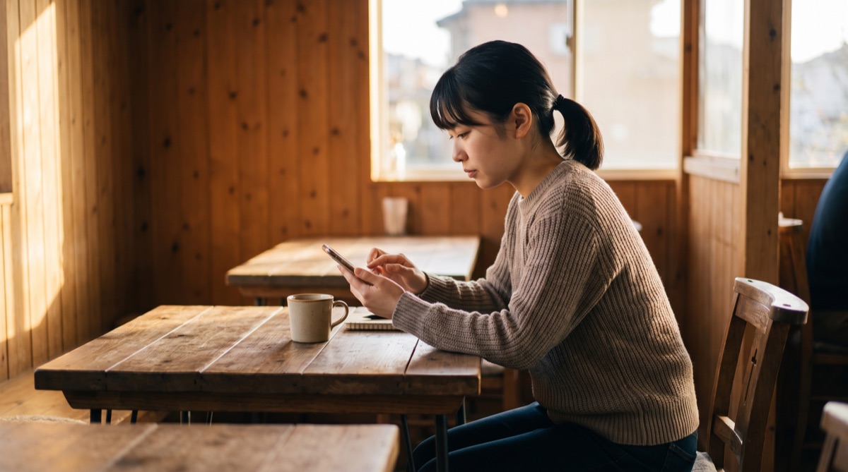 カレンダーで予定を確認しながら計画を立てる女性。THE CLINICのモニター価格は通常モニター297,000円・Dr.セミナーモニター239,800円の2段階があり、募集期間が区切られた期間限定の枠
